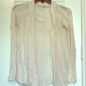Cream cardigan